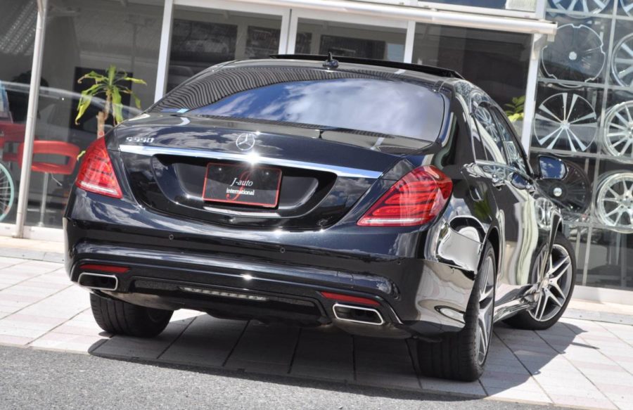メルセデスベンツS550L/AMGスポーツPKG/ショーファーPKG/リアエンターテイメント搭載/右H/D車/アラウンドビュー/黒革AS/SR/HDD画像1