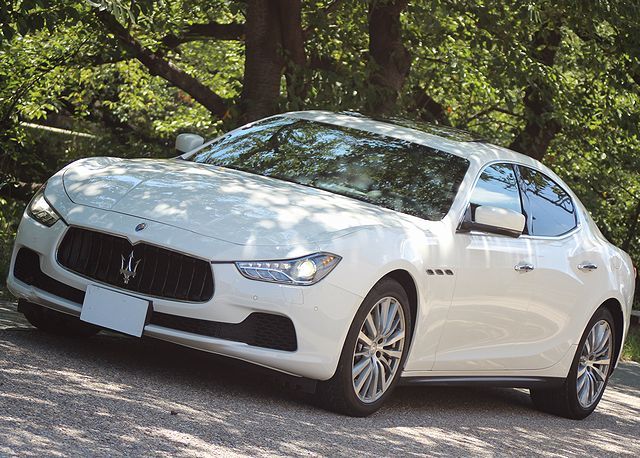 マセラティ ギブリ S/ホワイト画像8