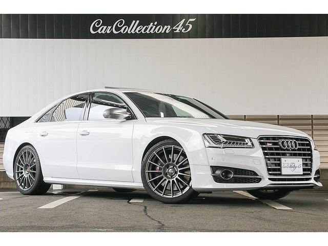アウディ S8 TFSIクワトロ☆Audiプレセンスパッケージ☆OZ21inAW☆サンルーフ☆黒革☆ACC☆全方位カメラ画像9