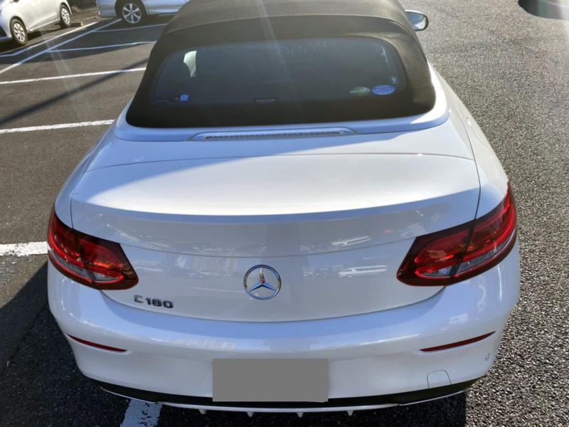 ベンツC180カブリオレ AMGホイル 女子ウケ100%! 注目度100%!画像10