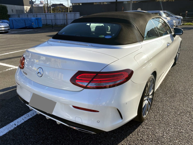 ベンツC180カブリオレ AMGホイル 女子ウケ100%! 注目度100%!画像6