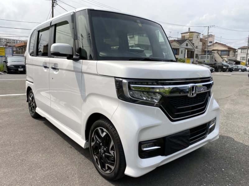 Nボックスカスタム GLターボ ホンダセンシング ★新車同等 ★令和元年式 ★フルオプ ★純正9インチナビ ★大人気車 ★オリピ白ナン ★税金完納 ★国内最安値画像9