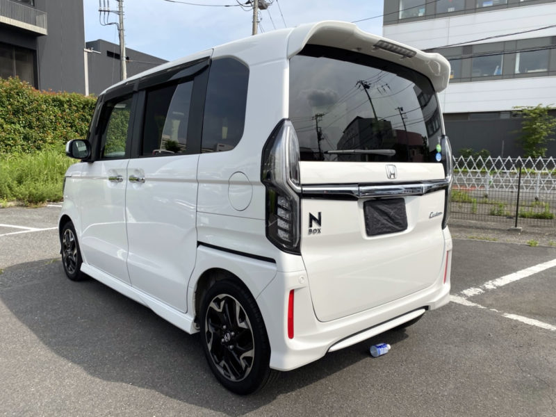 Nボックスカスタム GLターボ ホンダセンシング ★新車同等 ★令和元年式 ★フルオプ ★純正9インチナビ ★大人気車 ★オリピ白ナン ★税金完納 ★国内最安値画像14