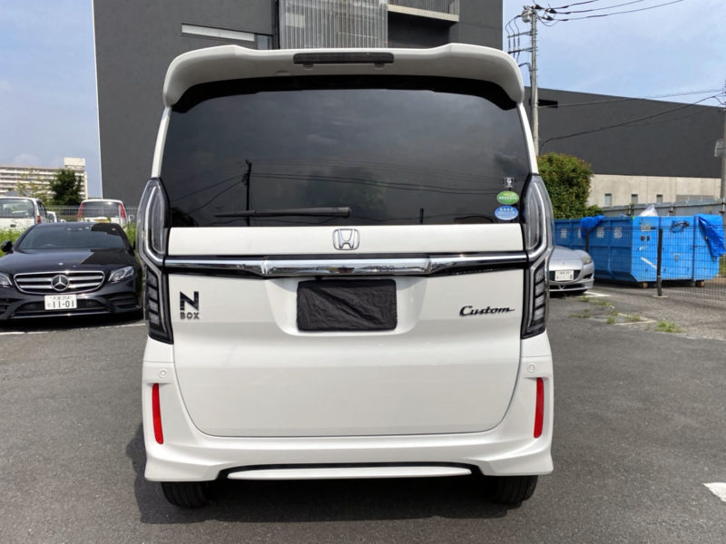 Nボックスカスタム GLターボ ホンダセンシング ★新車同等 ★令和元年式 ★フルオプ ★純正9インチナビ ★大人気車 ★オリピ白ナン ★税金完納 ★国内最安値画像16