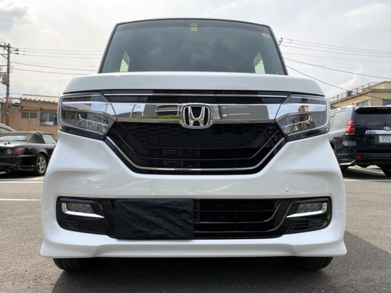 Nボックスカスタム GLターボ ホンダセンシング ★新車同等 ★令和元年式 ★フルオプ ★純正9インチナビ ★大人気車 ★オリピ白ナン ★税金完納 ★国内最安値画像1