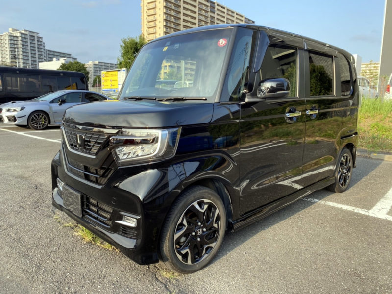 Nボックスカスタム GLターボ ホンダセンシング ★フルオプ ★純正9インチナビ ★両側電動スライド ★絶好調 ★極良極美 ★ワンオーナー ★大人気車 ★オリピ白ナン ★国内最安値画像0