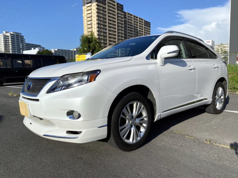 レクサスRX450h ハイブリッド バージョンL エアサスペンション★モデリスタフルエアロ ★税金完納★車検ロング★ベルト交換済★点検整備済★絶好調★史上最安値画像0