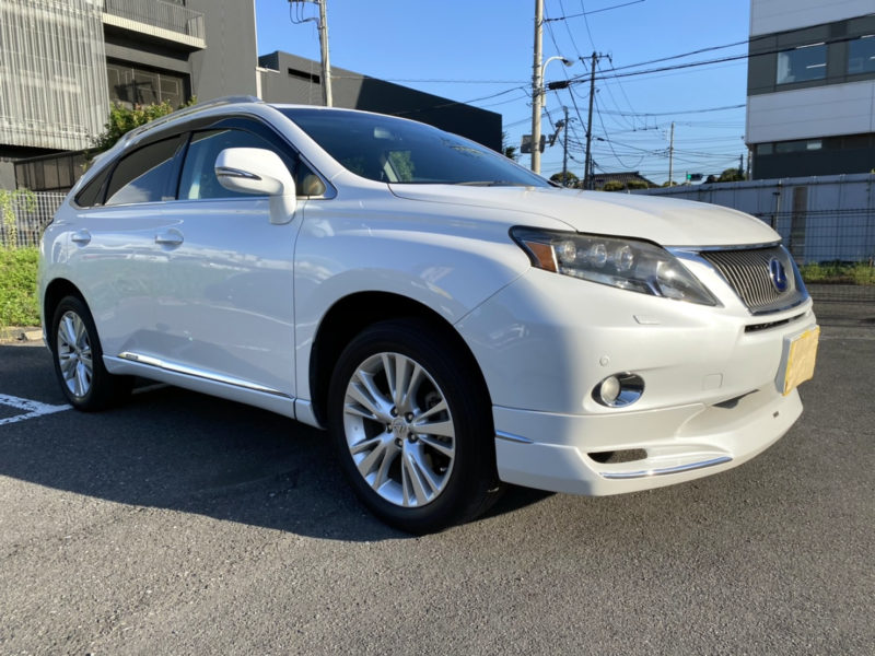 レクサスRX450h ハイブリッド バージョンL エアサスペンション★モデリスタフルエアロ ★税金完納★車検ロング★ベルト交換済★点検整備済★絶好調★史上最安値画像1