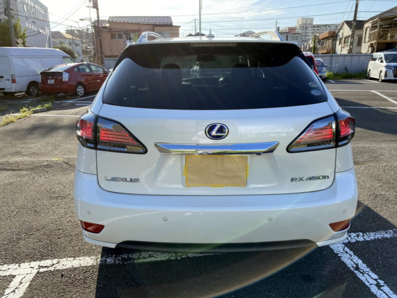 レクサスRX450h ハイブリッド バージョンL エアサスペンション★モデリスタフルエアロ ★税金完納★車検ロング★ベルト交換済★点検整備済★絶好調★史上最安値画像8