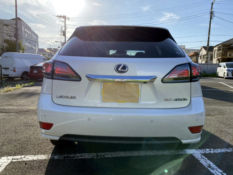 レクサスRX450h ハイブリッド バージョンL エアサスペンション★モデリスタフルエアロ ★税金完納★車検ロング★ベルト交換済★点検整備済★絶好調★史上最安値画像9