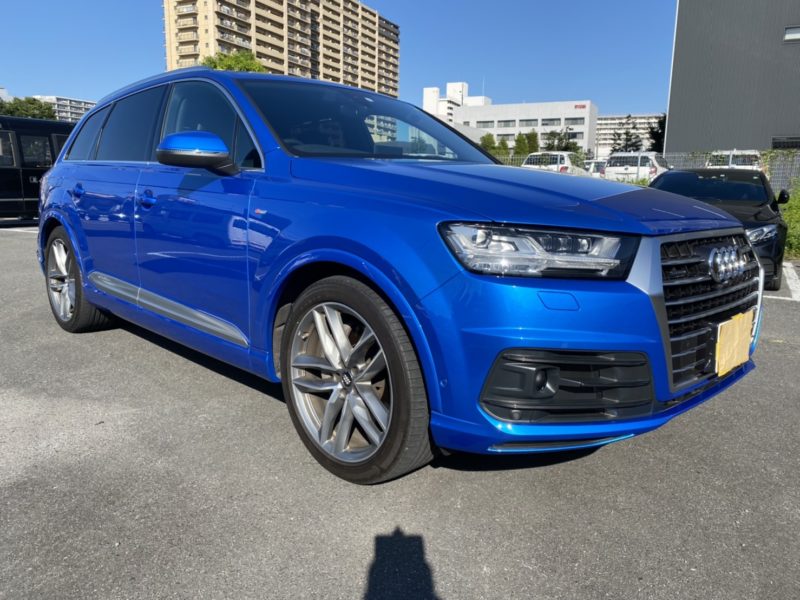 アウディQ7 3.0TFSIクワトロ アダプティブエアサスサスペンション仕様Sラインパッケージ ★極上車 ★人気の法人車★大人気★LED★後席モニター★ワンオーナー★特別仕様車★車検ロング★国内最安値画像1