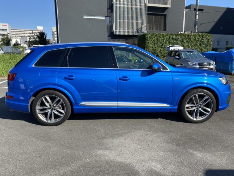 アウディQ7 3.0TFSIクワトロ アダプティブエアサスサスペンション仕様Sラインパッケージ ★極上車 ★人気の法人車★大人気★LED★後席モニター★ワンオーナー★特別仕様車★車検ロング★国内最安値画像3