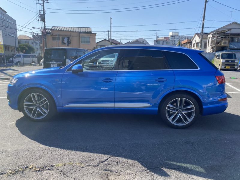 アウディQ7 3.0TFSIクワトロ アダプティブエアサスサスペンション仕様Sラインパッケージ ★極上車 ★人気の法人車★大人気★LED★後席モニター★ワンオーナー★特別仕様車★車検ロング★国内最安値画像2