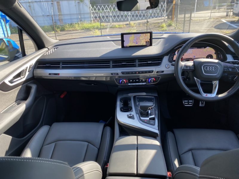 アウディQ7 3.0TFSIクワトロ アダプティブエアサスサスペンション仕様Sラインパッケージ ★極上車 ★人気の法人車★大人気★LED★後席モニター★ワンオーナー★特別仕様車★車検ロング★国内最安値画像11