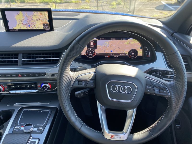 アウディQ7 3.0TFSIクワトロ アダプティブエアサスサスペンション仕様Sラインパッケージ ★極上車 ★人気の法人車★大人気★LED★後席モニター★ワンオーナー★特別仕様車★車検ロング★国内最安値画像19