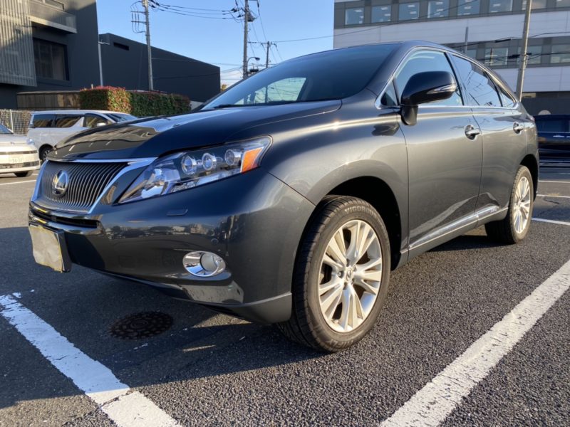 レクサスRX 450h ハイブリッド バージョンL ★大人気★税金完納★サンルーフ★極良極美★19AW★禁煙車★国内最安値★エアサスペンション画像0