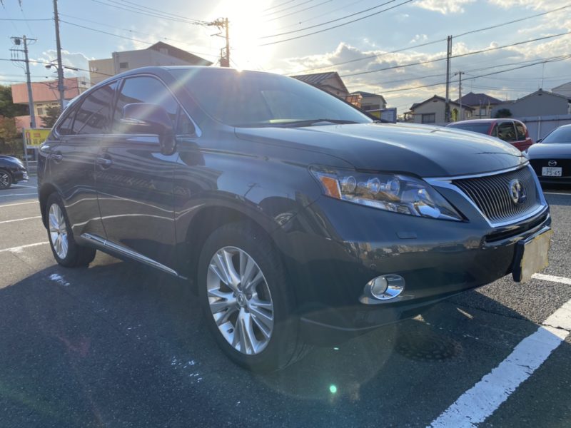 レクサスRX 450h ハイブリッド バージョンL ★大人気★税金完納★サンルーフ★極良極美★19AW★禁煙車★国内最安値★エアサスペンション画像3