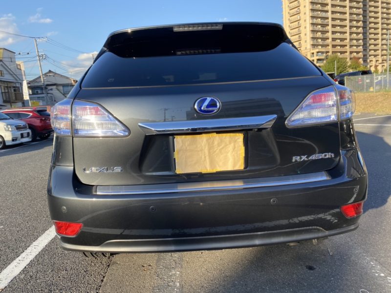 レクサスRX 450h ハイブリッド バージョンL ★大人気★税金完納★サンルーフ★極良極美★19AW★禁煙車★国内最安値★エアサスペンション画像4