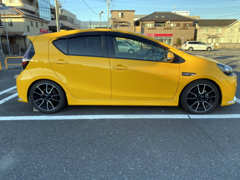 アクア ハイブリッドG G’s ★税金完納★極良極美★ワンオーナー★車検ロング画像4