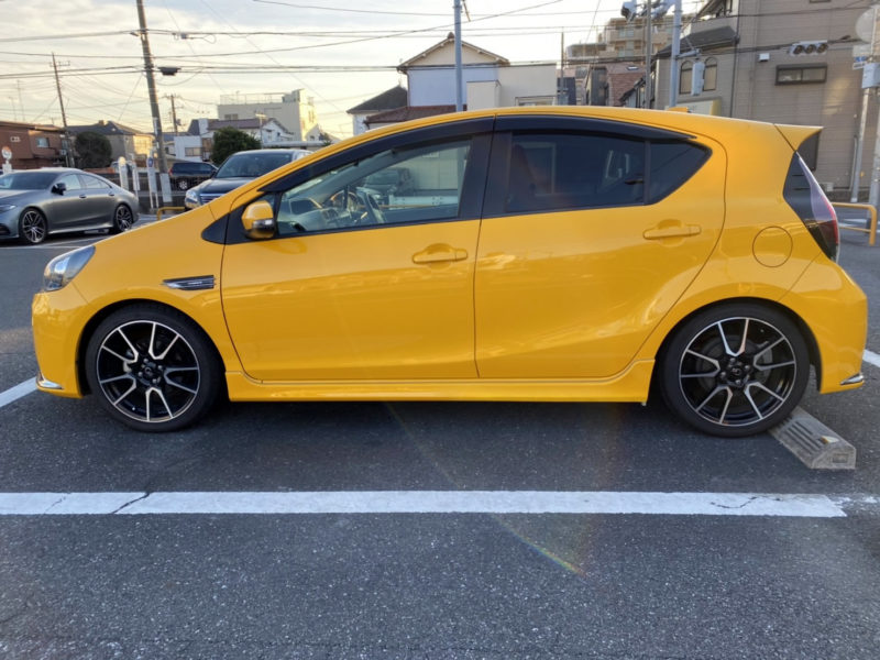 アクア ハイブリッドG G’s ★税金完納★極良極美★ワンオーナー★車検ロング画像5