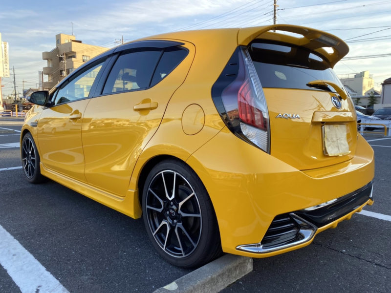 アクア ハイブリッドG G’s ★税金完納★極良極美★ワンオーナー★車検ロング画像6
