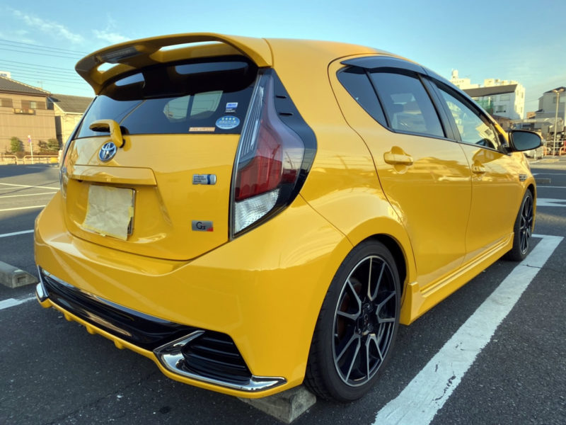 アクア ハイブリッドG G’s ★税金完納★極良極美★ワンオーナー★車検ロング画像7