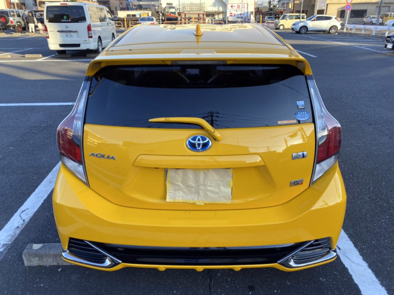 アクア ハイブリッドG G’s ★税金完納★極良極美★ワンオーナー★車検ロング画像9