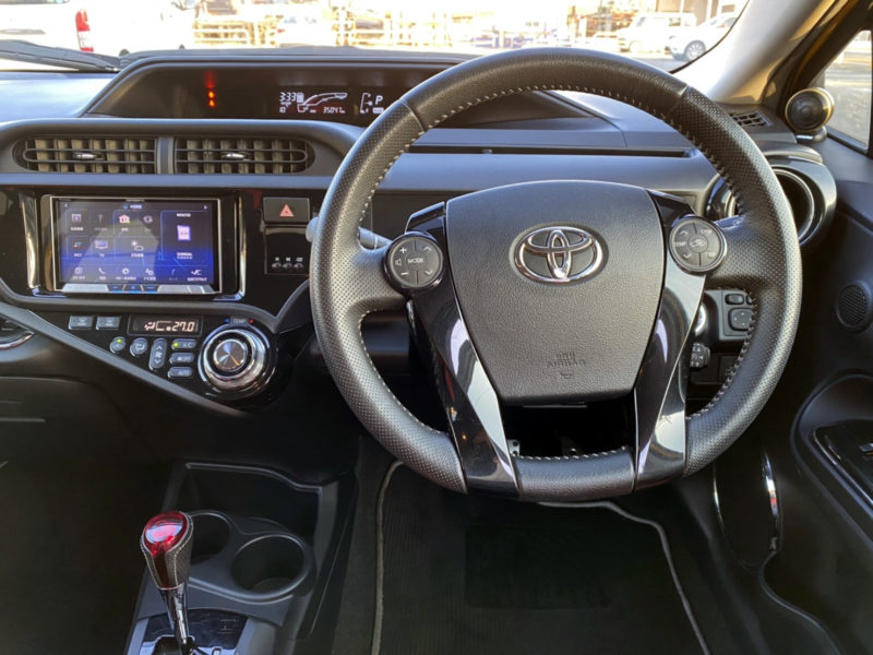 アクア ハイブリッドG G’s ★税金完納★極良極美★ワンオーナー★車検ロング画像15