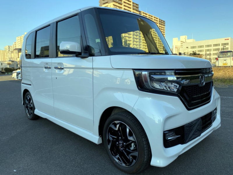 Nボックスカスタム GLターボ ホンダセンシング★新車購入後まだ3ヶ月!★走行距離なんと0.1万k★もちろんギス凹みも無し画像1