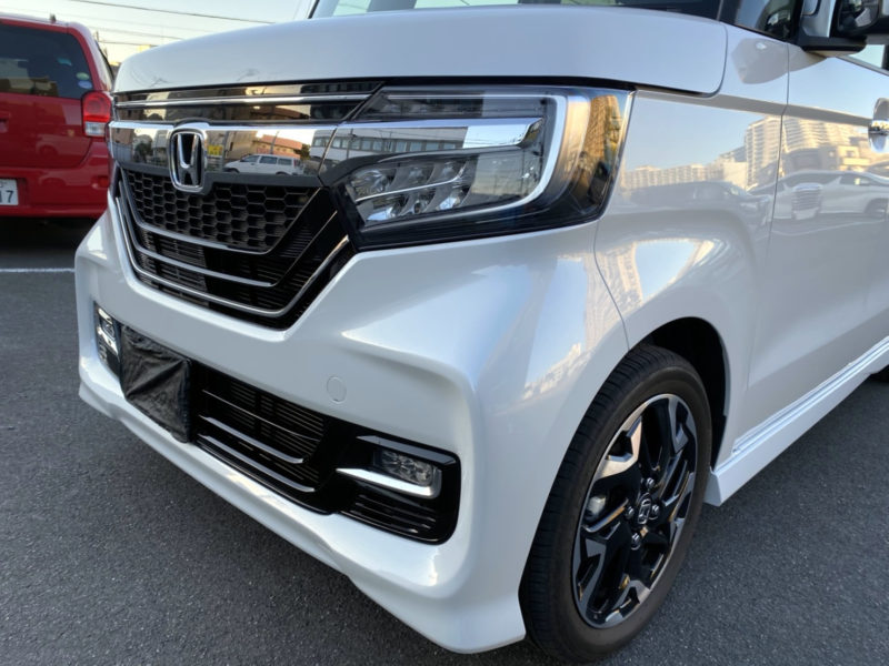 Nボックスカスタム GLターボ ホンダセンシング★新車購入後まだ3ヶ月!★走行距離なんと0.1万k★もちろんギス凹みも無し画像4