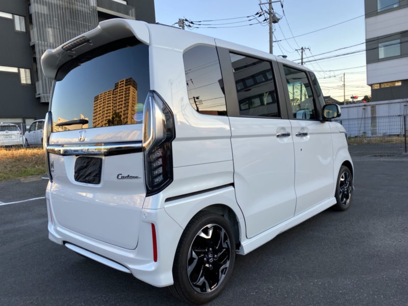 Nボックスカスタム GLターボ ホンダセンシング★新車購入後まだ3ヶ月!★走行距離なんと0.1万k★もちろんギス凹みも無し画像7