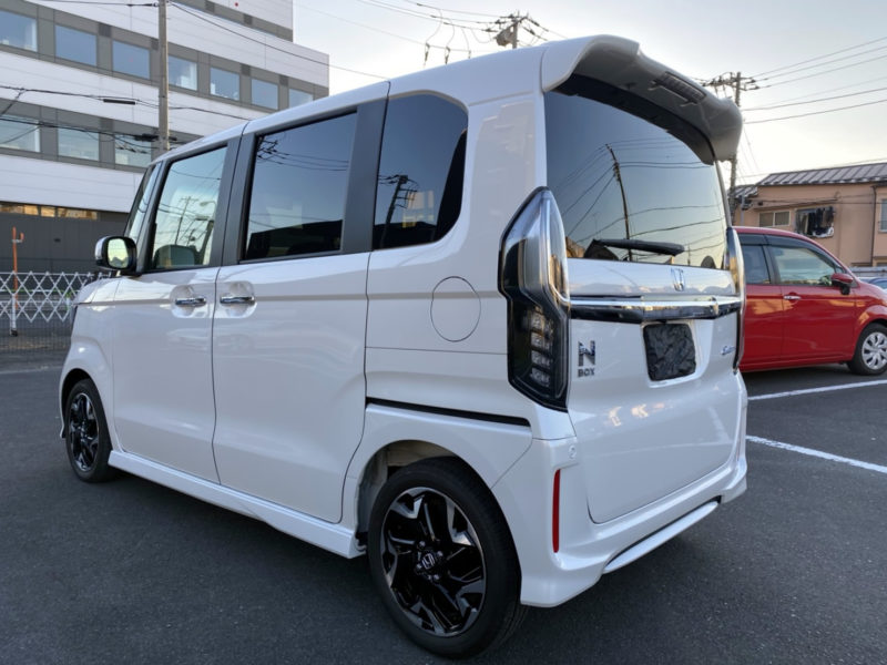Nボックスカスタム GLターボ ホンダセンシング★新車購入後まだ3ヶ月!★走行距離なんと0.1万k★もちろんギス凹みも無し画像8