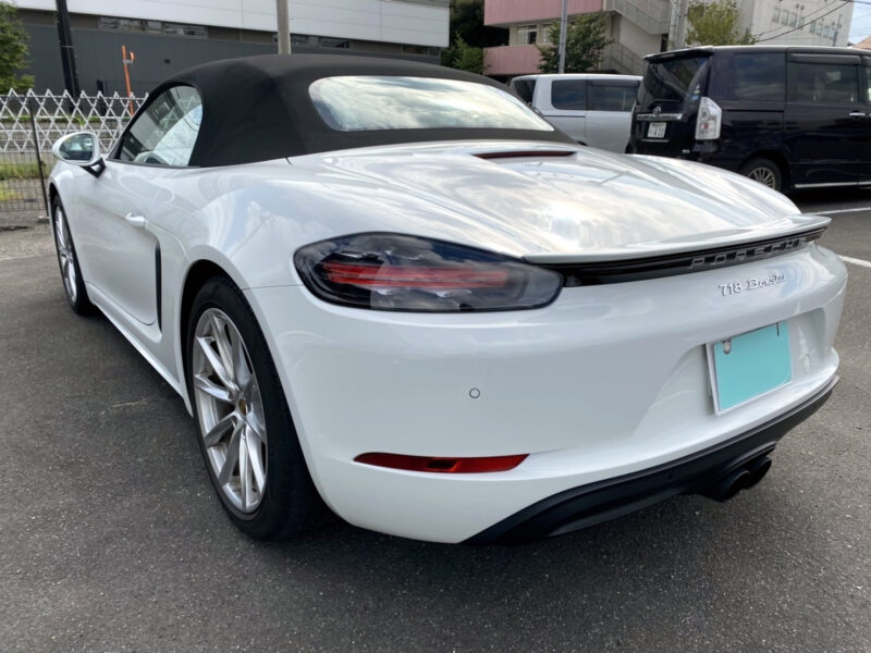 ポルシェ718ボクスター★極良極美★税金完納★ディーラー車★ツートンレザー★国内最安値画像3
