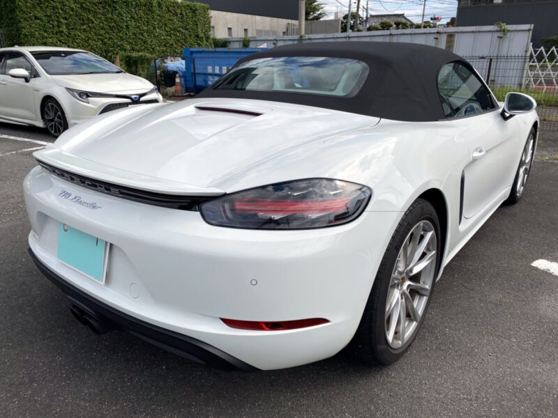 ポルシェ718ボクスター★極良極美★税金完納★ディーラー車★ツートンレザー★国内最安値画像4