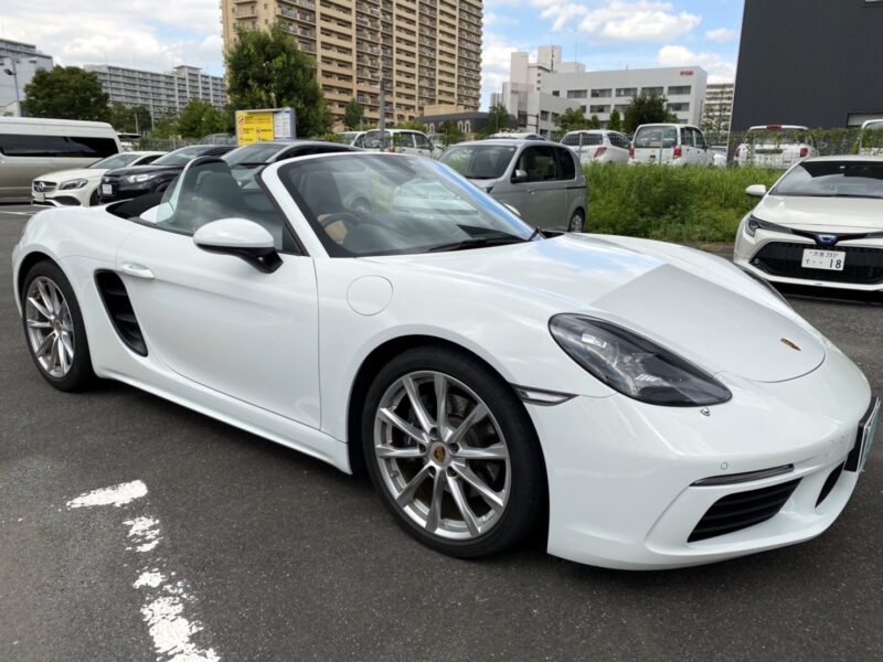 ポルシェ718ボクスター★極良極美★税金完納★ディーラー車★ツートンレザー★国内最安値画像9