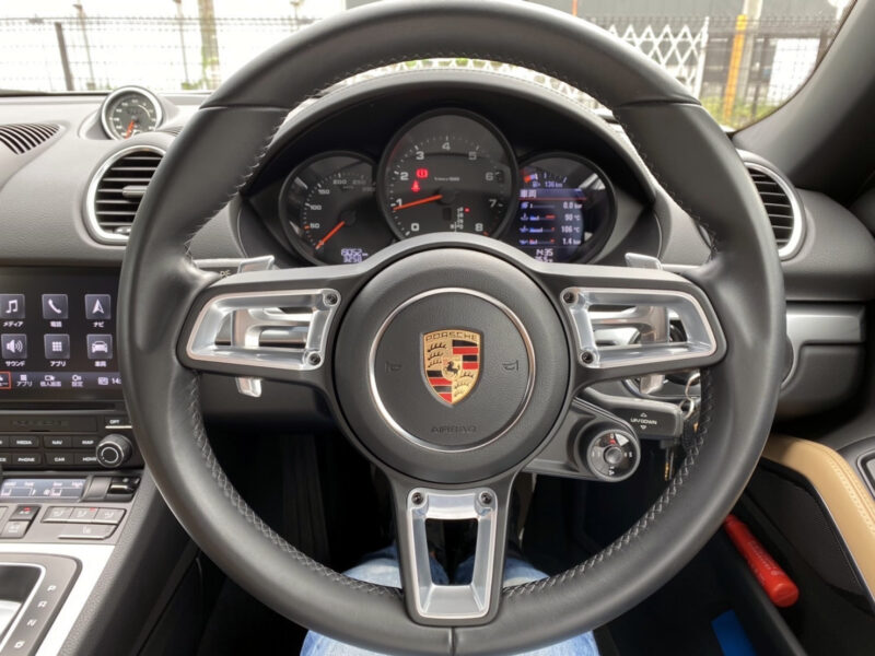 ポルシェ718ボクスター★極良極美★税金完納★ディーラー車★ツートンレザー★国内最安値画像14