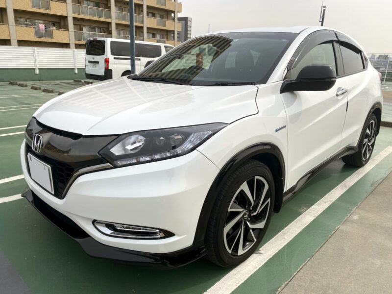 ヴェゼル ハイブリッドRSホンダセンシング★税金完納★コーティング済★ドラレコ★国内最安値画像0