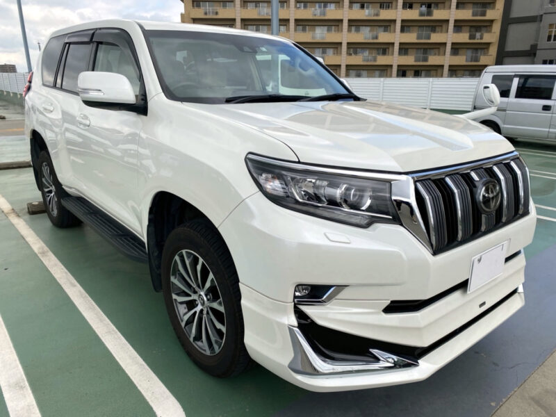 ランドクルーザー プラド TX Lパッケージ モデリスタ★皮シート★サンルーフ★7人乗り★モデリスタエアロ★アルミホイル★絶好調★大人気★国内最安値画像1