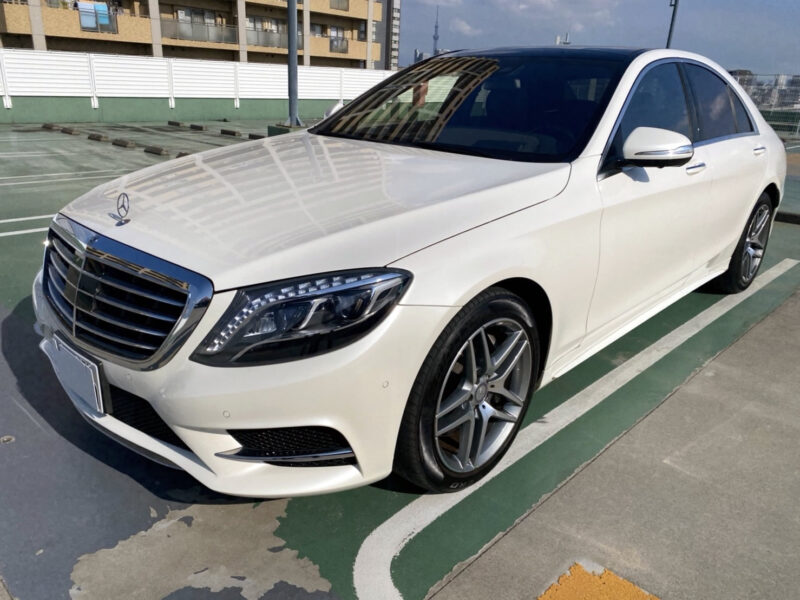 S400h エクスクルシーブル AMGライン★税金完納★サンルーフ★ハイブリッド ホワイト★コーティング済★国内最安値画像0