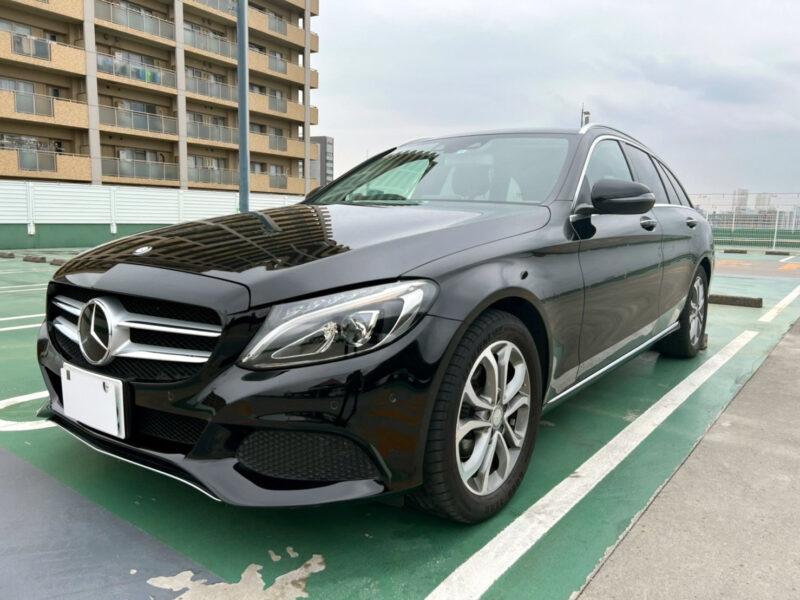 C180 ステーションワゴン アバンギャルド★低走行15,000k ★絶好調 ★税金完納 ★ハーフレザー ★国内最安値画像0