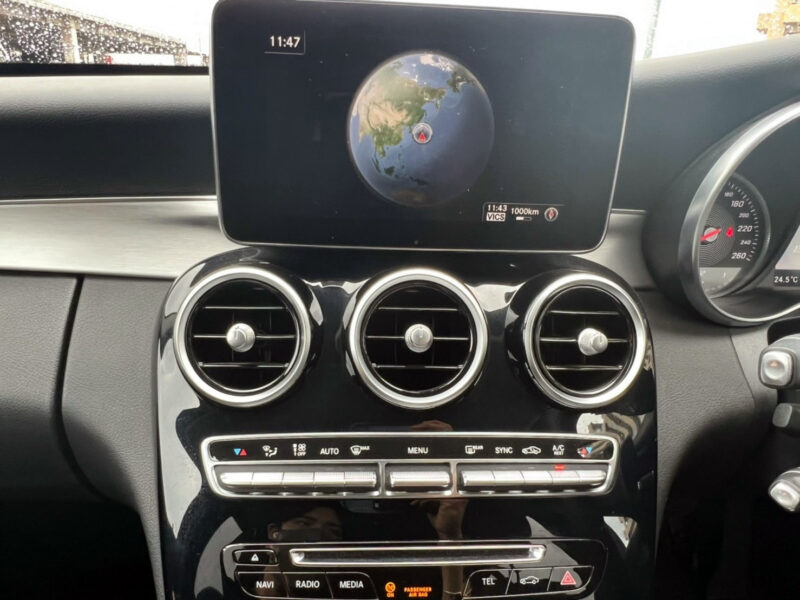 C180 ステーションワゴン アバンギャルド★低走行15,000k ★絶好調 ★税金完納 ★ハーフレザー ★国内最安値画像10