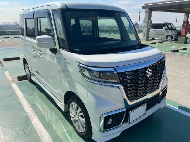 スペーシアカスタム ハイブリッドGS★税金完納★極良極美★走行中TV視聴★衝突被害軽減ブレーキ★装備充実★国内最安値画像1