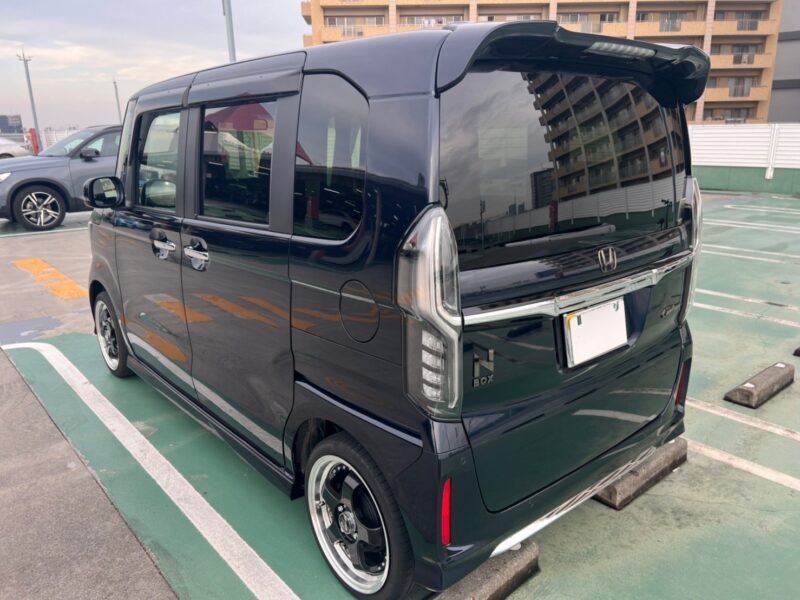 Nボックス カスタム Lターボ★新車同様★走行距離0.2万k★社外アルミホイル★両側電動スライドドア★車線変更センサー★流れるウインカー★大人気★激安最安画像5