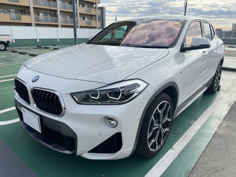 BMW X2 18d Mスポーツ Xディーゼルターボ4WD★税金完納★車検ロング★極良極美★激安画像0