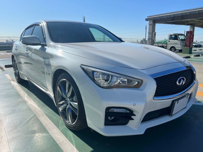 スカイライン 350GT ハイブリッド タイプSP★税金完納★車検ロング★360°カメラ★ドラレコ前後★衝突軽減ブレーキ★車線変更センサー★激安画像1