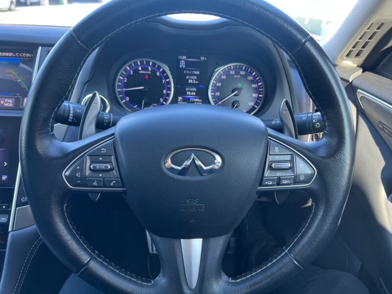 スカイライン 350GT ハイブリッド タイプSP★税金完納★車検ロング★360°カメラ★ドラレコ前後★衝突軽減ブレーキ★車線変更センサー★激安画像11