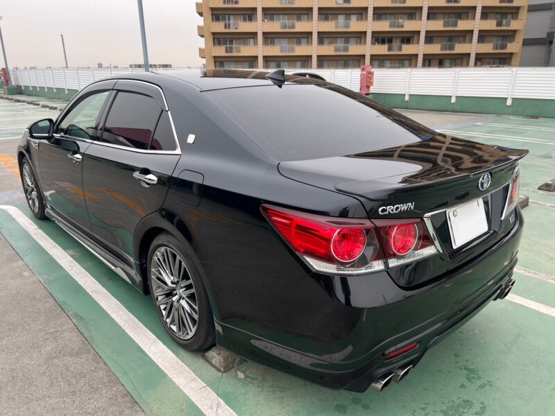 クラウンアスリート ハイブリッド2.5G★税金完納★車検ロング★後期★激シブ★走行中TV視聴★サンルーフ★黒レザー★モデリスタ★極上車★業界最安画像5