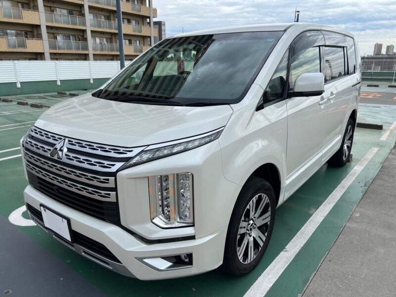 デリカD5 2.2G パワーPKG ディーゼルターボ4WD ★税金完納★360°カメラ★ドラレコ★両側電動スライドドア★極良極美★業界最安画像0