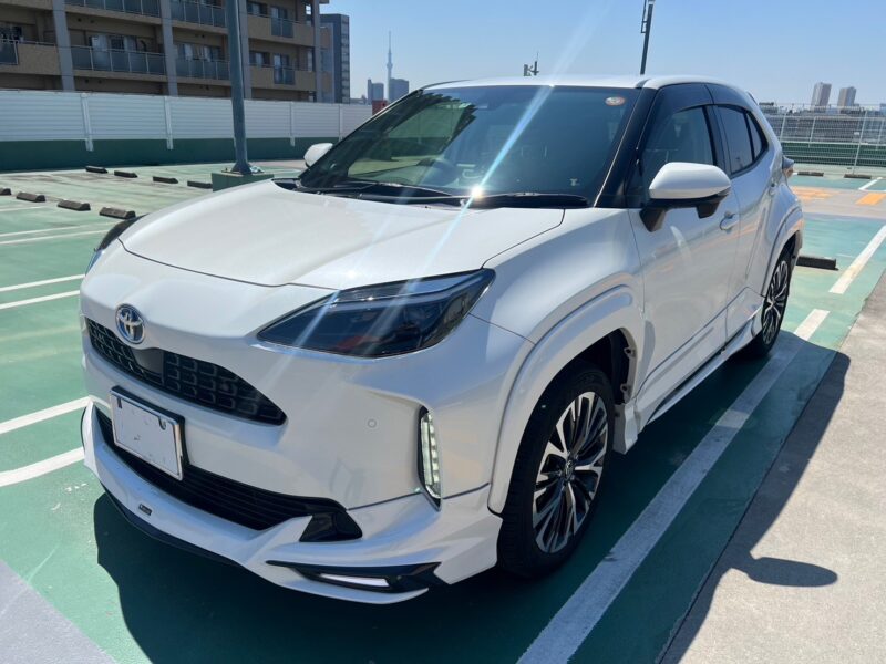 ヤリスクロス ハイブリッド1.5Z E-FOUR 4WD モデリスタ★R4税金完納★極良極美★モデリスタ フルエアロ★上級グレード★4WD★ドラレコ前後★車線変更センサー★衝突軽減ブレーキ★ハーフレザー★激シブ★業界最安★激安画像0