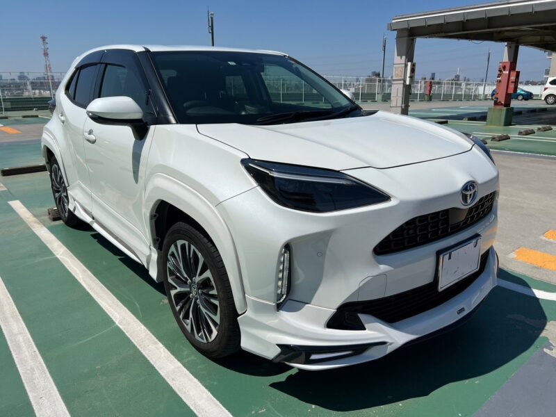 ヤリスクロス ハイブリッド1.5Z E-FOUR 4WD モデリスタ★R4税金完納★極良極美★モデリスタ フルエアロ★上級グレード★4WD★ドラレコ前後★車線変更センサー★衝突軽減ブレーキ★ハーフレザー★激シブ★業界最安★激安画像1